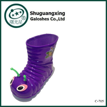 Bottes de pluie de PVC pour le Caterpillar enfant pour enfants C-705